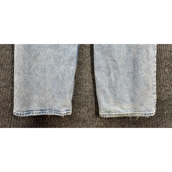 Abercrombie & Fitch Jeans Womens 27/4XS Short Light Wash 90s Relaxed High Rise - Picture 4 of 11